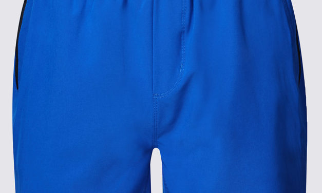 M&S Collection Quick Dry Active Shorts with Secure Pocket