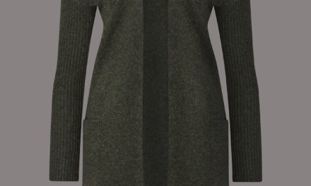 Autograph Pure Cashmere Open Front 2 Pocket Cardigan