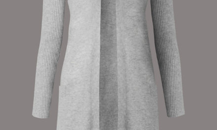 Autograph Pure Cashmere Open Front 2 Pocket Cardigan