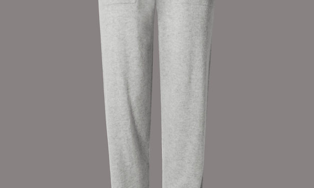 Autograph Pure Cashmere Contrasting Edge Joggers