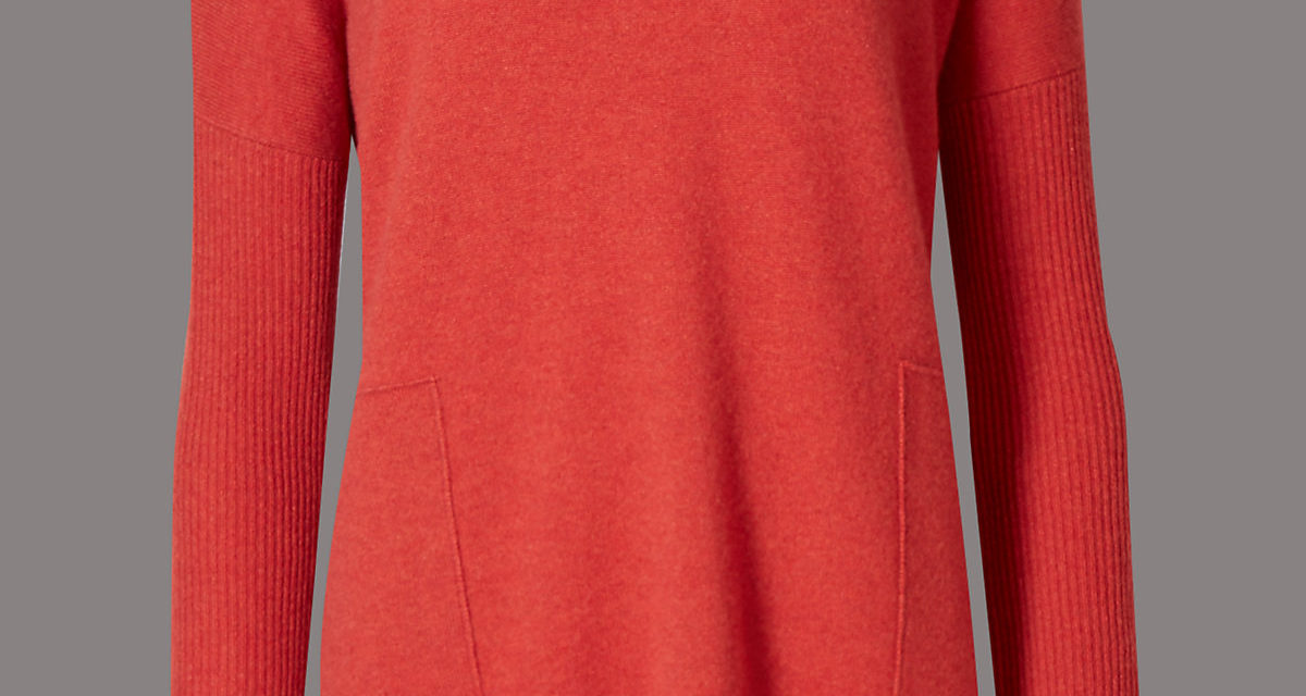 Autograph Pure Cashmere 2 Pocket Jumper