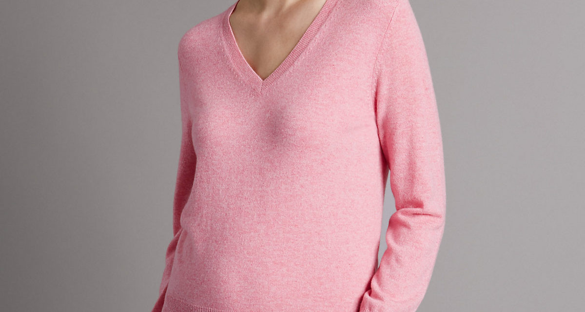 Autograph Pure Cashmere V-Neck Jumper