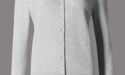 Autograph Pure Cashmere Crew Neck Cardigan