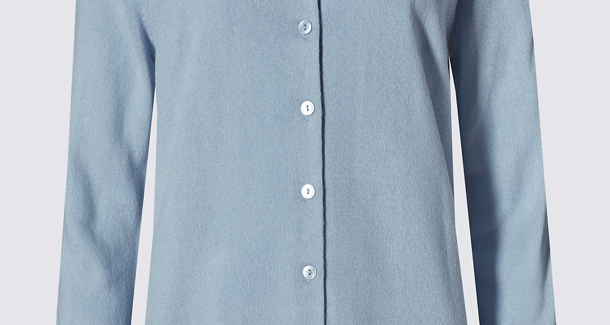 Classic Button through Cardigan