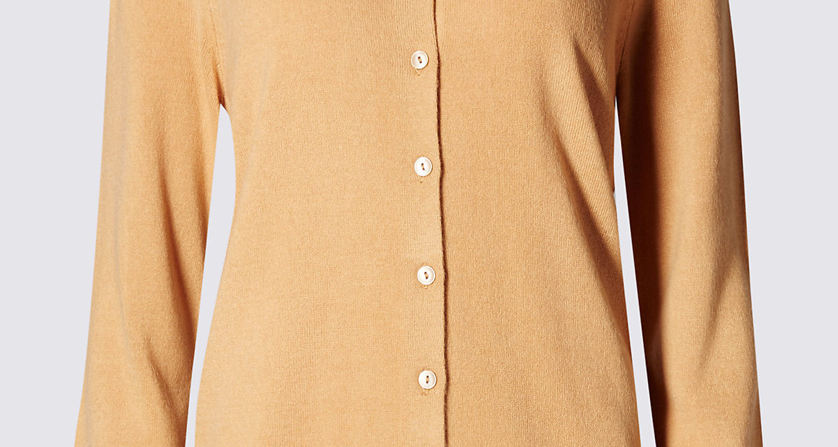 Classic Button through Cardigan