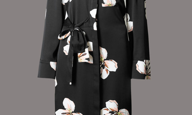 Autograph Floral Print Shirt Dress with Belt