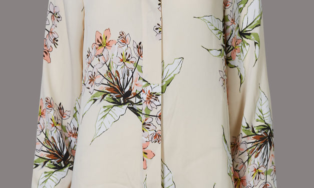 Autograph Floral Print Long Sleeve Shirt