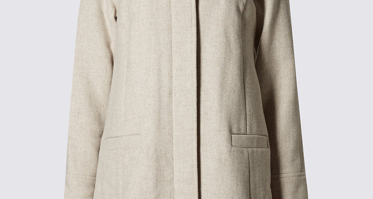 Classic Single Breasted 2 Pocket Coat