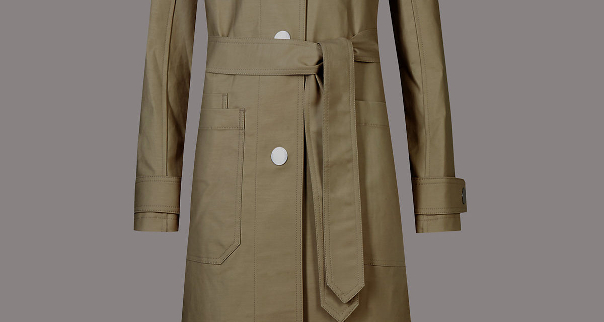 Autograph Belted Trench Coat with Stormwear