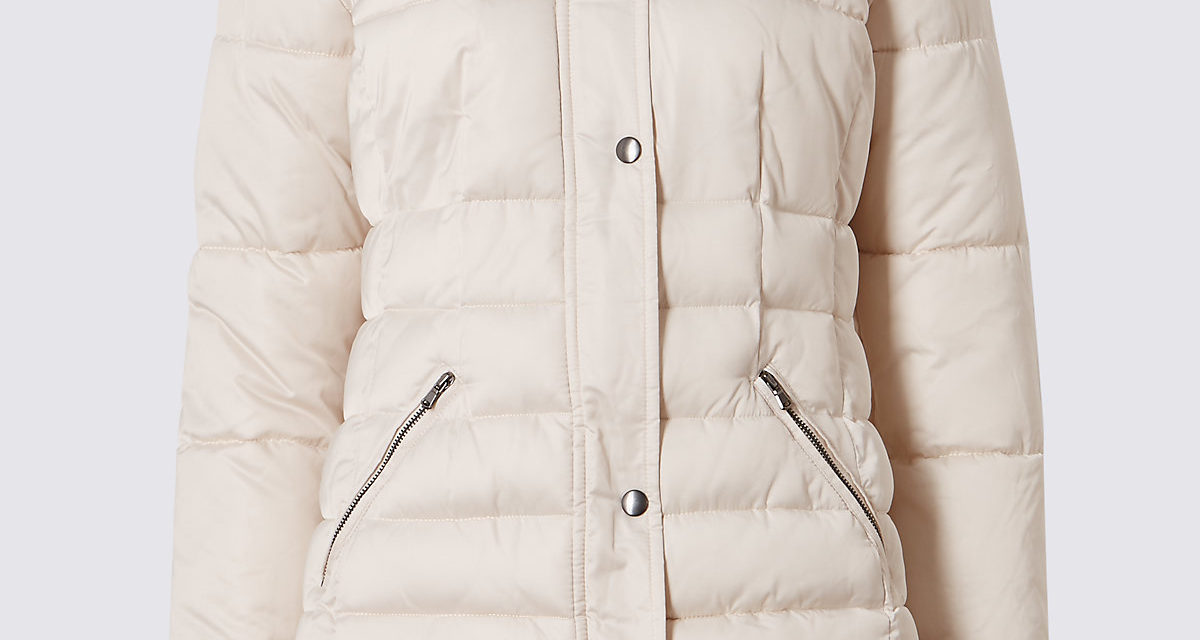 Classic Faux Fur Quilted Coat with Stormwear