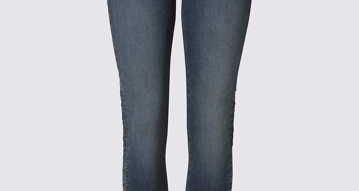 Classic Plait Standard Rice Straight Leg Jeans