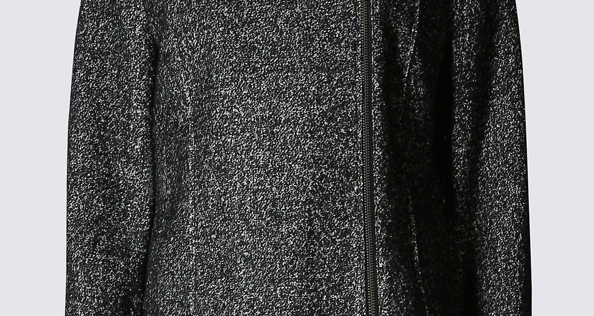 Classic Long Sleeve Jacket with Wool