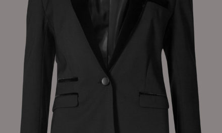 Autograph Wool Blend Shrunken Blazer