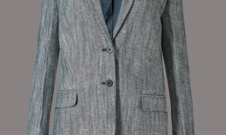 Autograph Textured Single Breasted Blazer