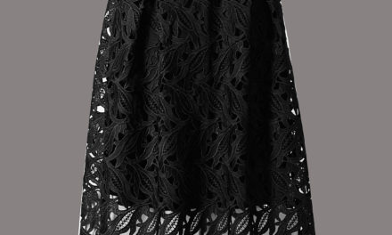 Autograph Pleated Lace Midi Skirt