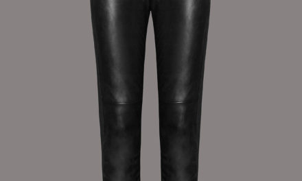 Autograph Leather Ponte Skinny Leggings