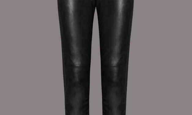 Autograph Leather Ponte Skinny Leggings