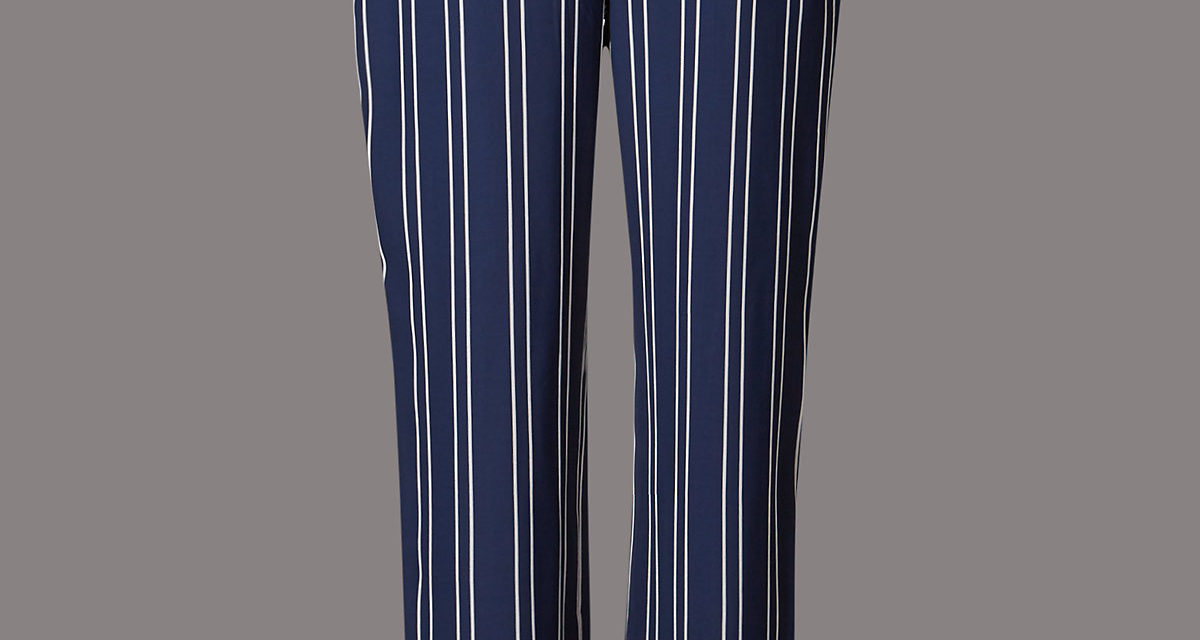 Autograph Bold Stripe Straight Leg Joggers