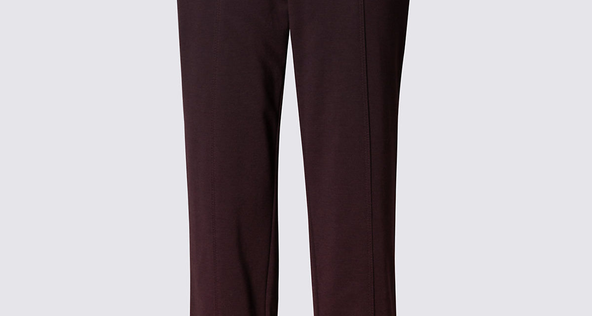 Classic Ponte Straight Leg Trousers