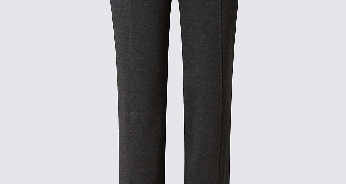 Classic Ponte Straight Leg Trousers