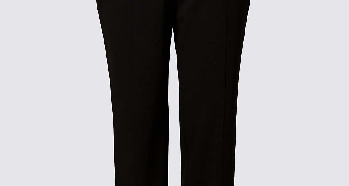 Classic Ponte Straight Leg Trousers