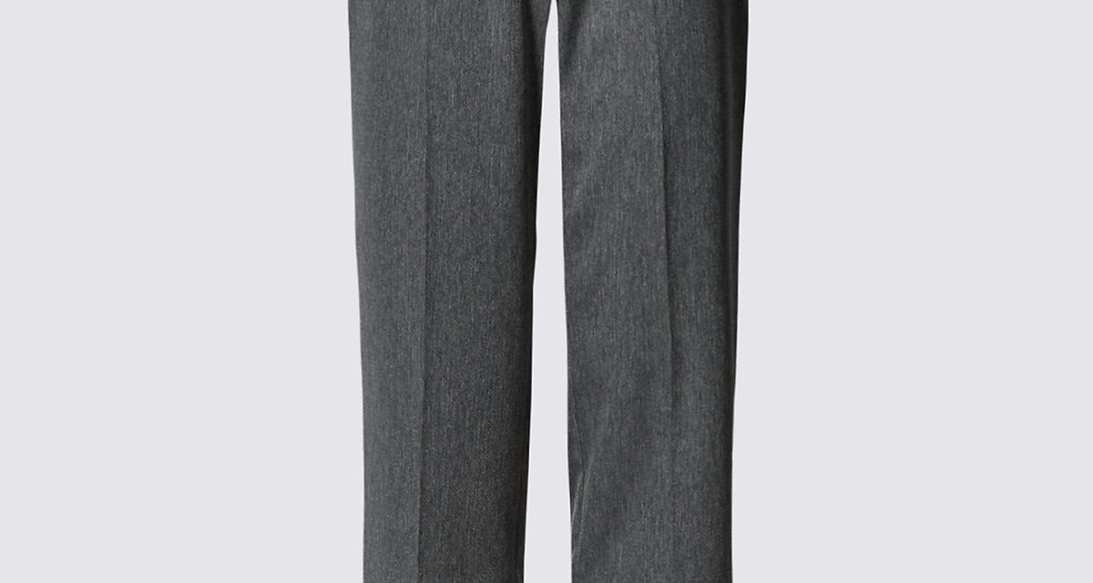 Classic Straight Leg Ankle Trousers