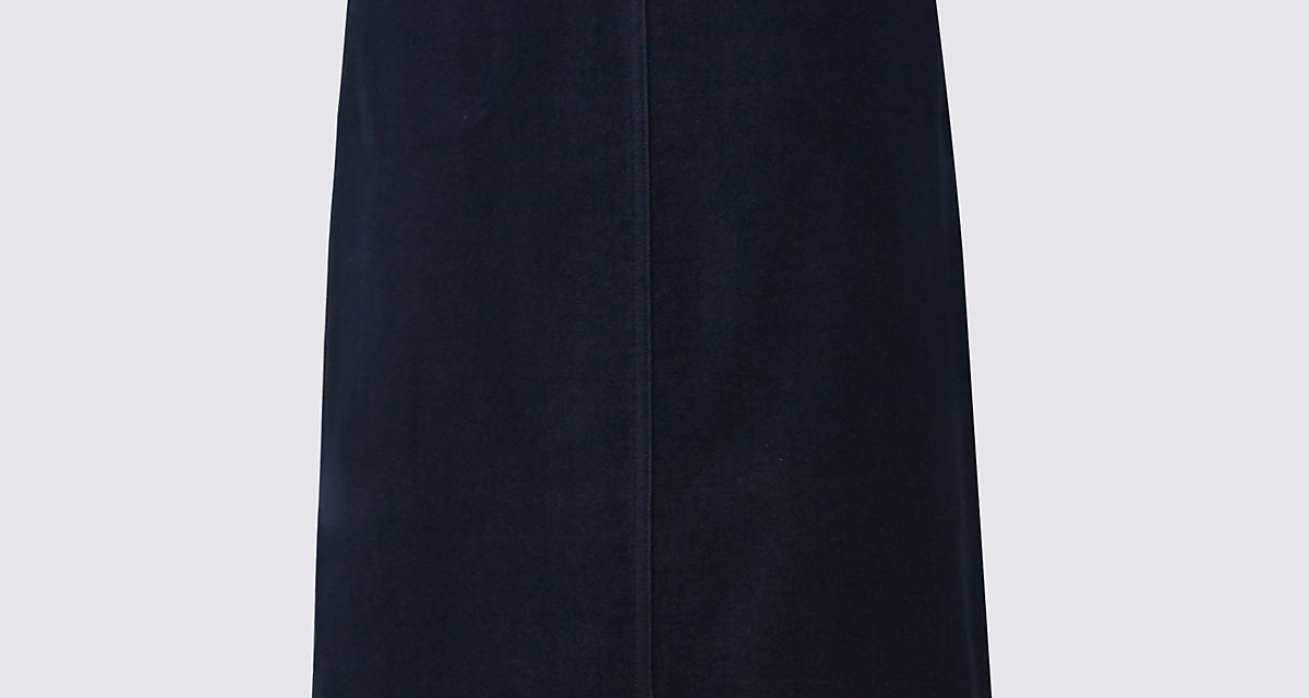 Classic Pure Cotton Pencil Skirt