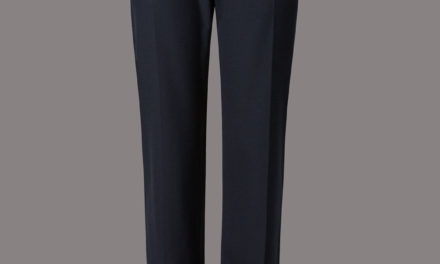 Autograph Wool Blend Tapered Leg Trousers