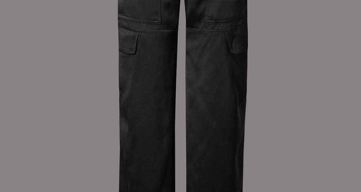 Autograph Wide Leg Cargo Trousers